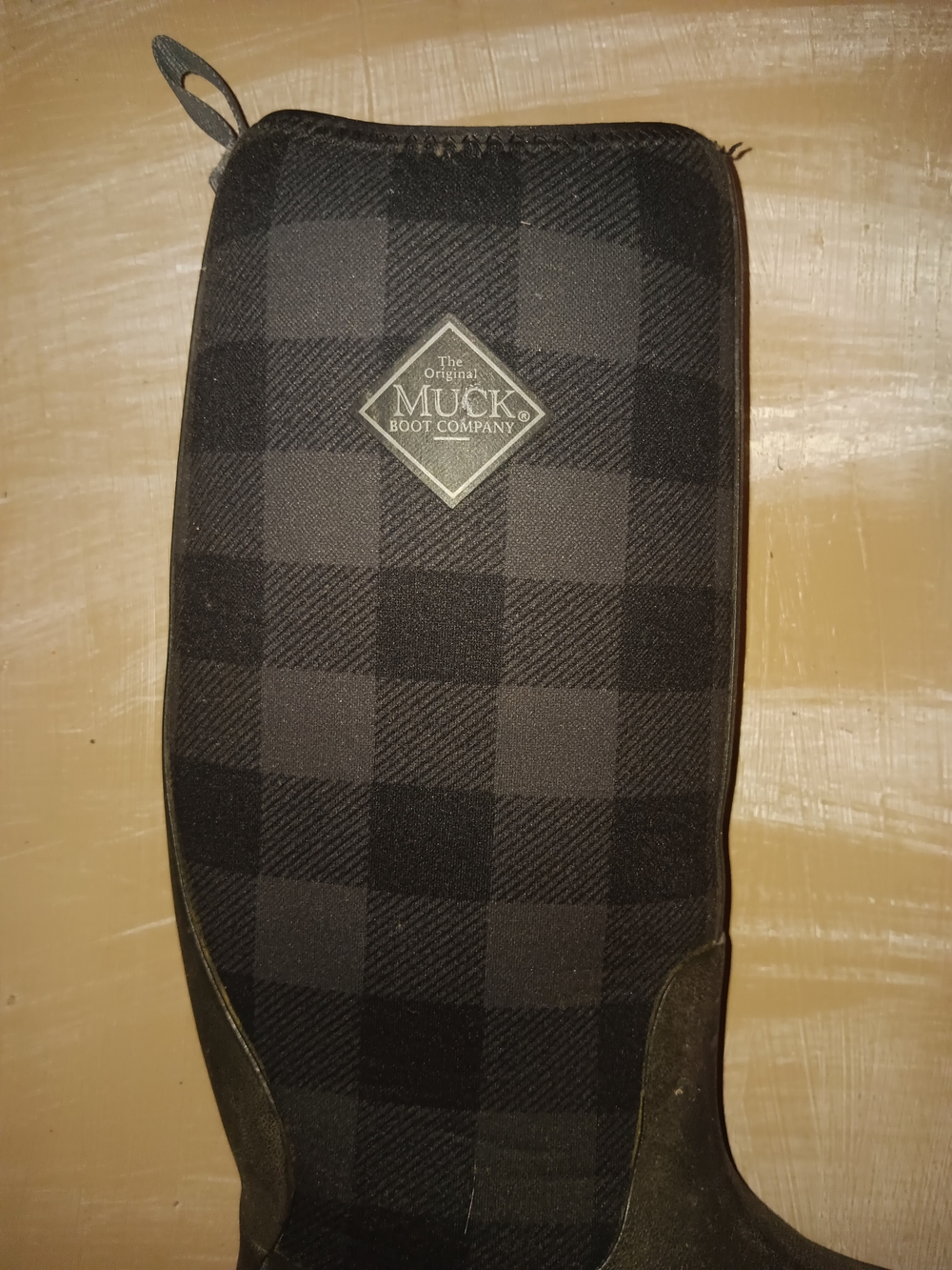 The Original Muck Boot Company Women’s Black Plaid Boot